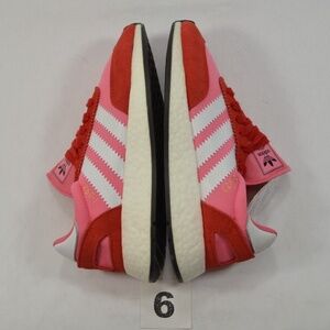 Adidas I-5923 W Chalk Pink White Red Running Sneaker  Women's Shoes